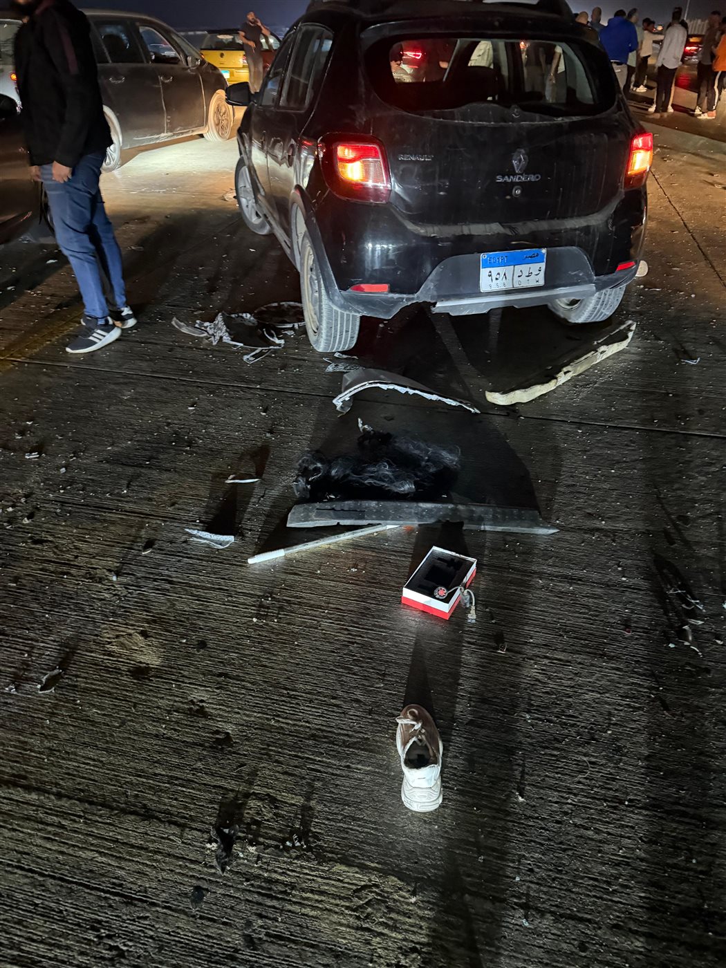 جانب من الحادث