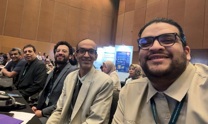 جانب من الحضور الإعلامي لفاعاليات المؤتمر 