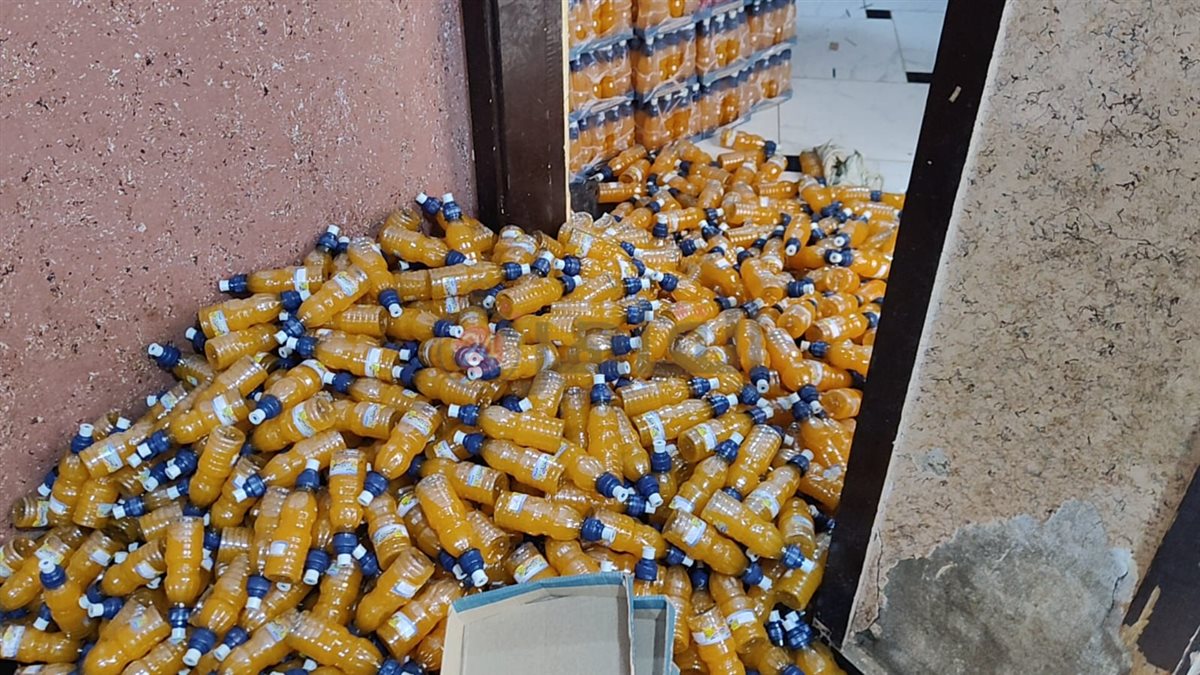 جانب من المضبوطات 