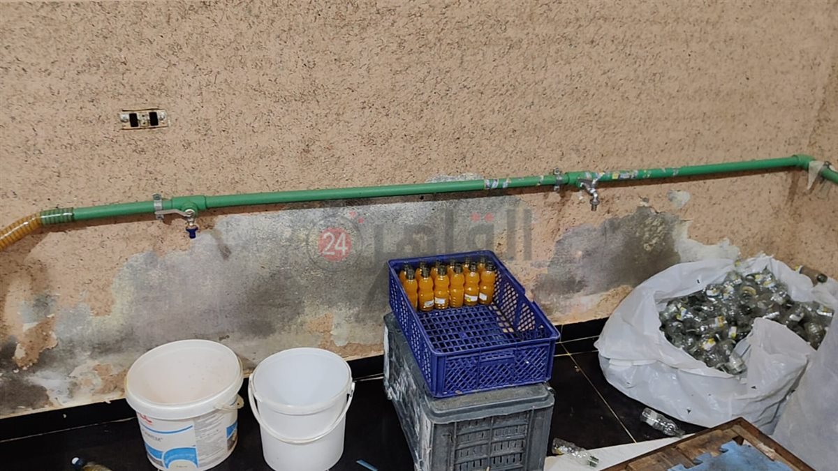 جانب من المضبوطات 