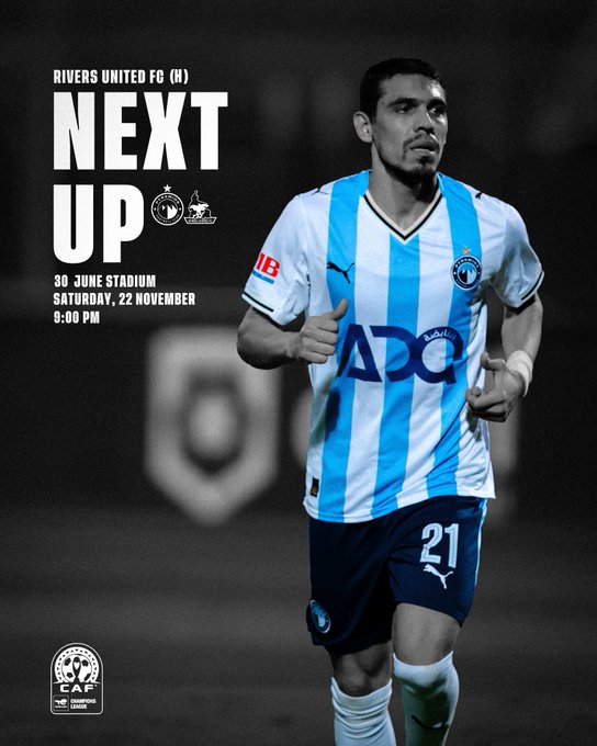 موعد مباراة بيراميدز وريفرز يونايتد اليوم بث مباشر