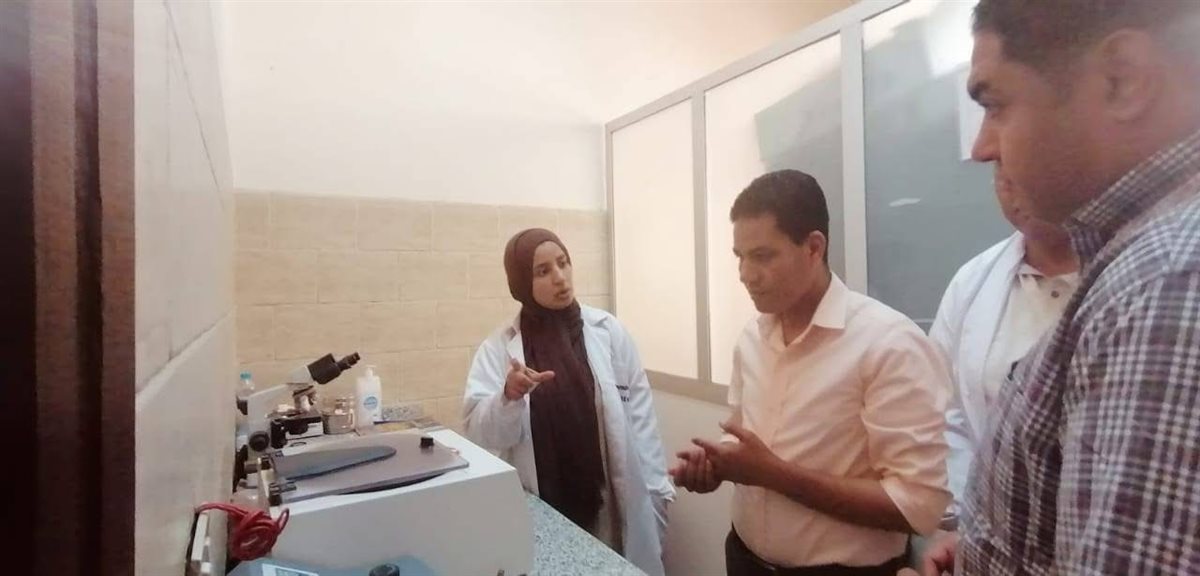 جولة مفاجئة لوكيل وزارة صحة الأقصر 