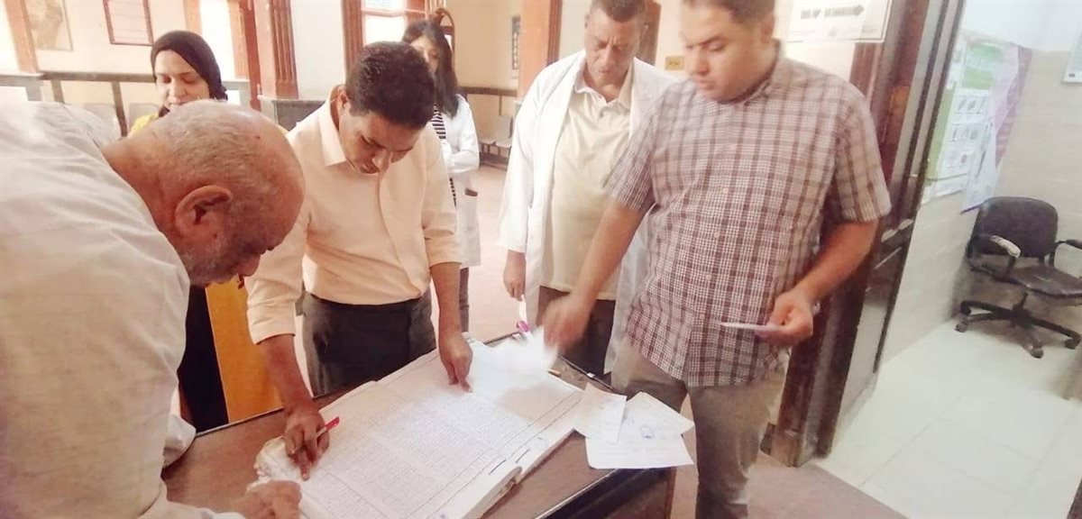 جولة مفاجئة لوكيل وزارة صحة الأقصر 