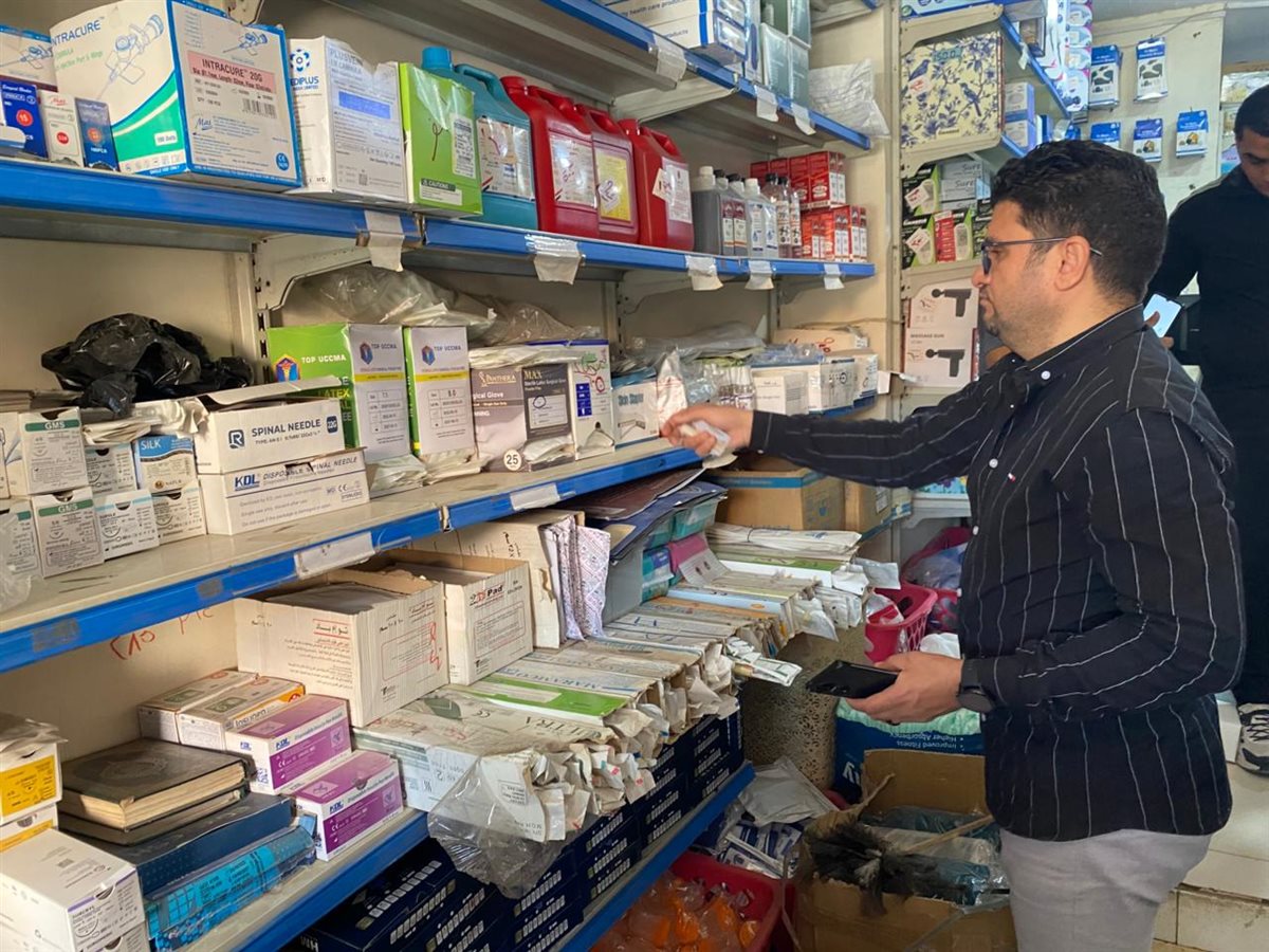 جانب من المضبوطات 