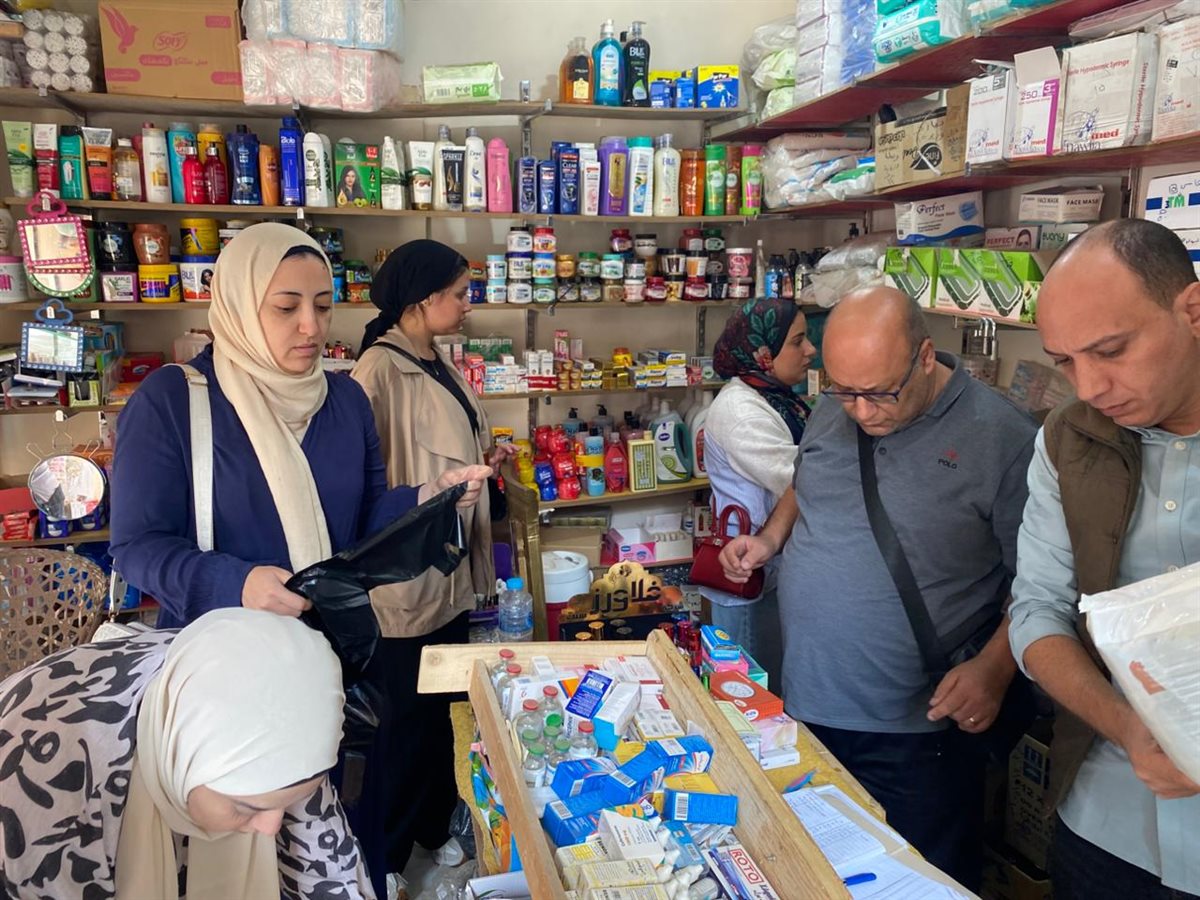 جانب من المضبوطات 