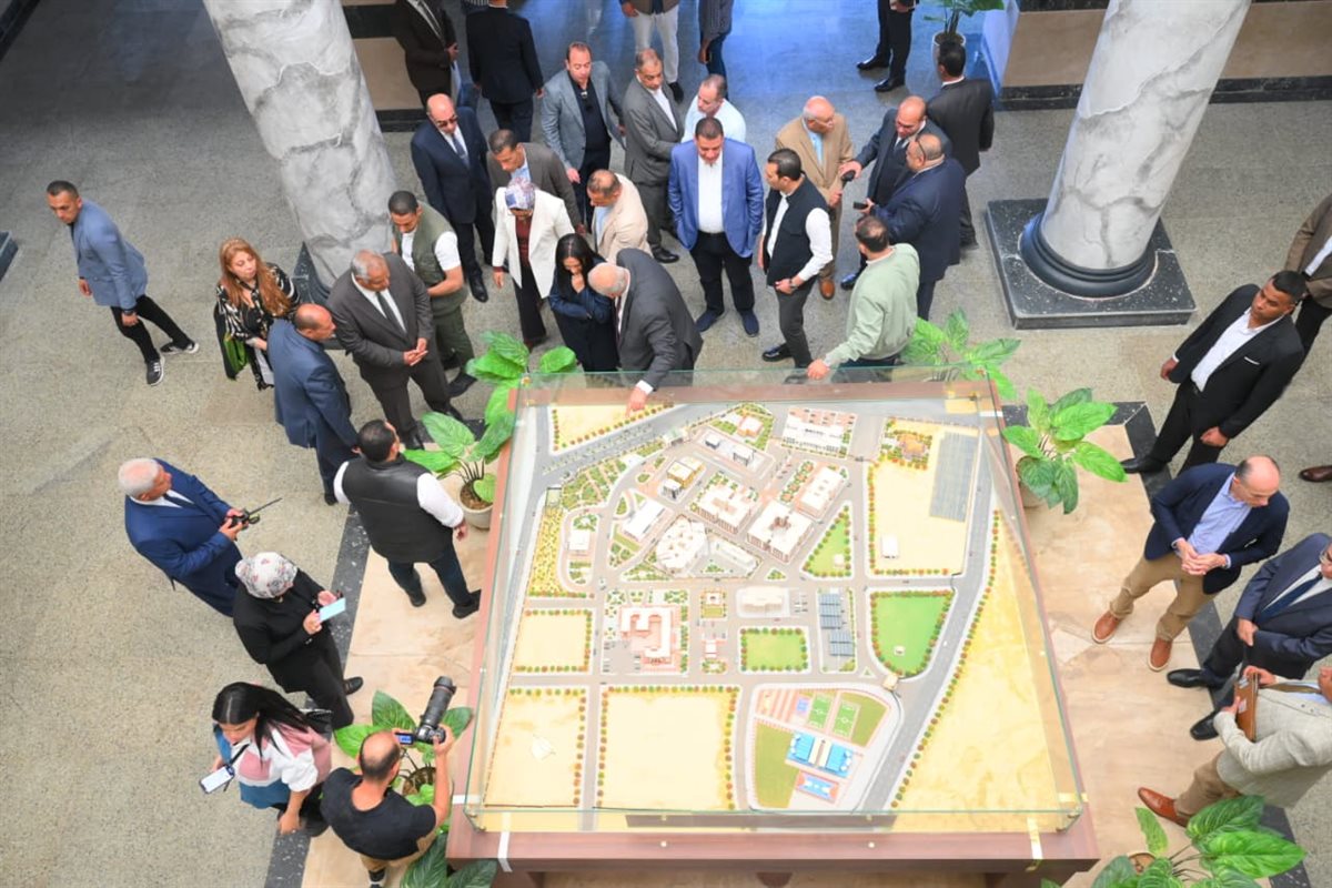 وزيرة التضامن الاجتماعي تتفقد العاصمة الإدارية الجديدة لمحافظة الوادي الجديد 