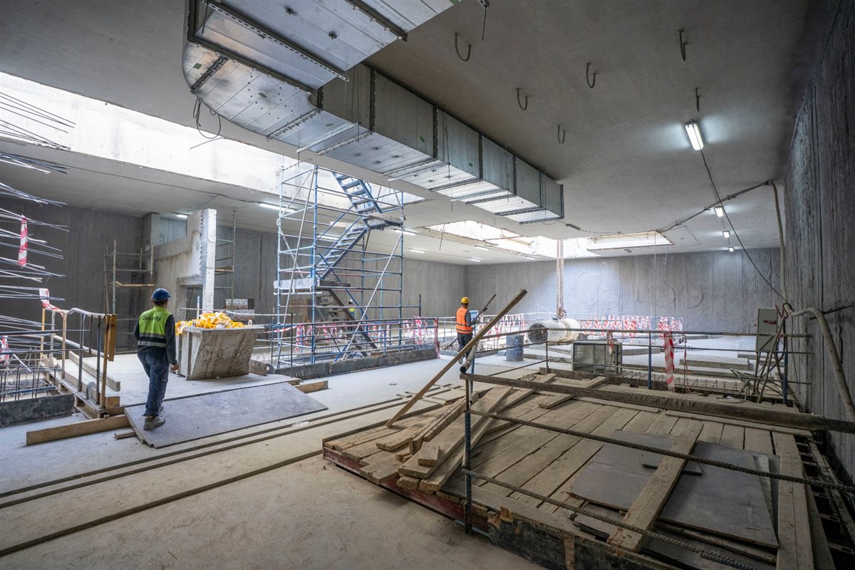 تنفيذ مشروع الخط الرابع للمترو