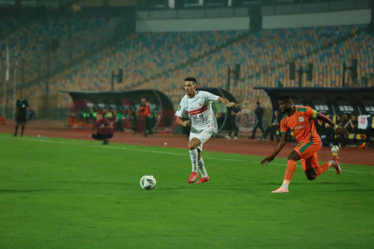 مباراة الزمالك وزيسكو في الكونفدرالية الإفريقية