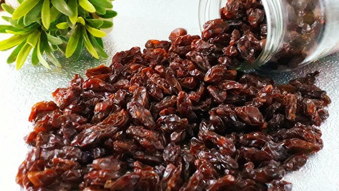 طريقة عمل الزبيب في المنزل بالعنب الأحمر