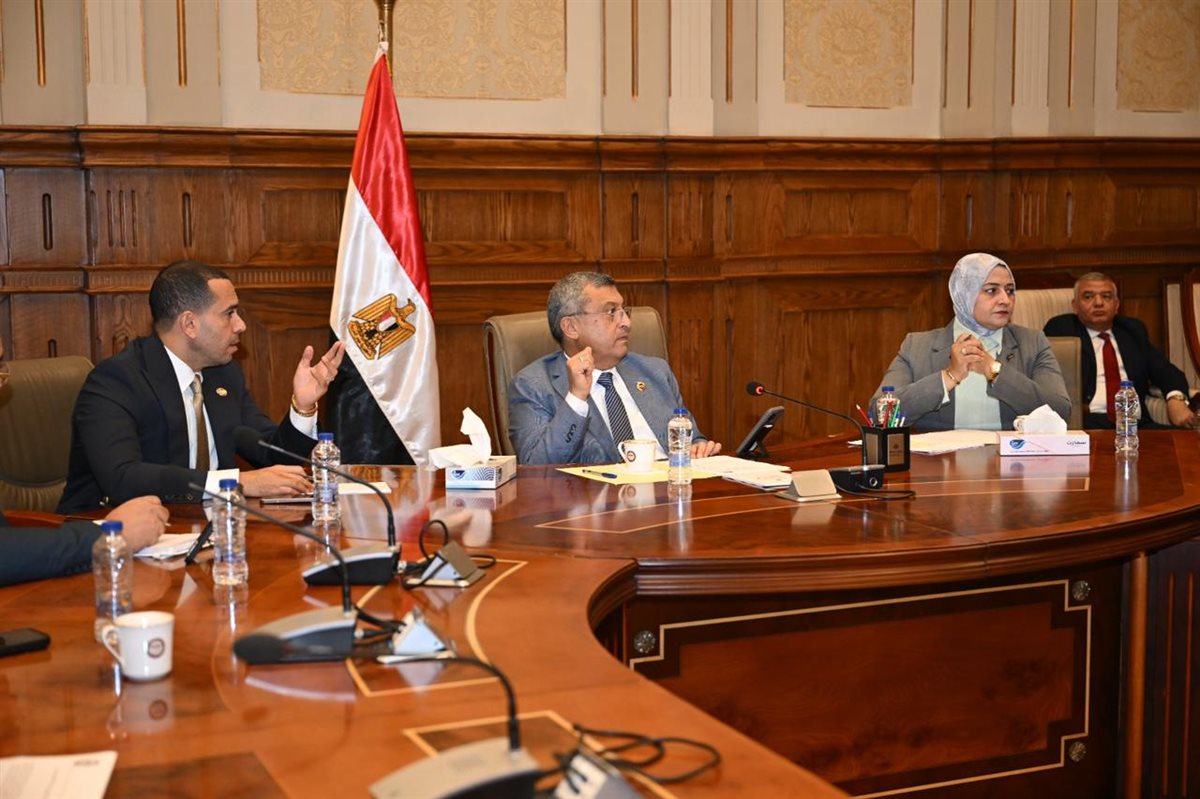 <strong>اجتماع لجنة الطاقة بحضور محمد زكي</strong>