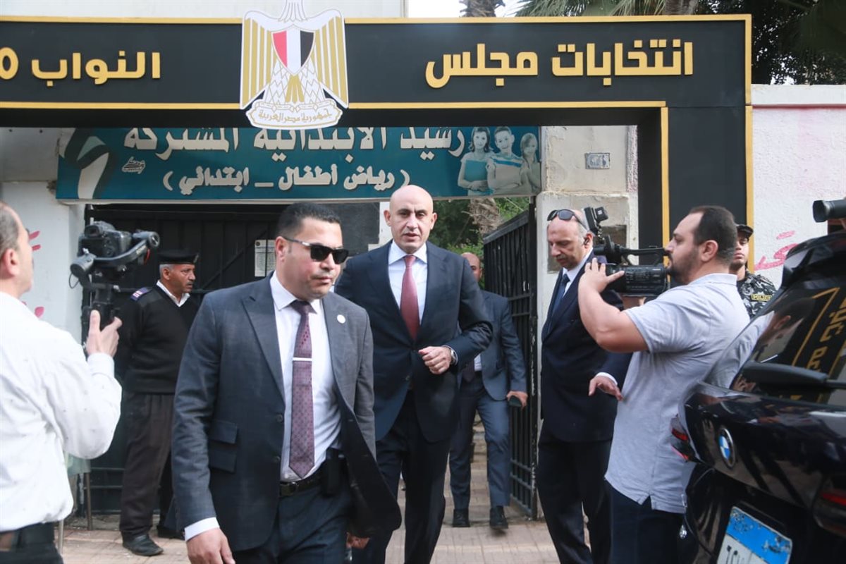 وزير التعليم يدلي بصوته في انتخابات مجلس النواب