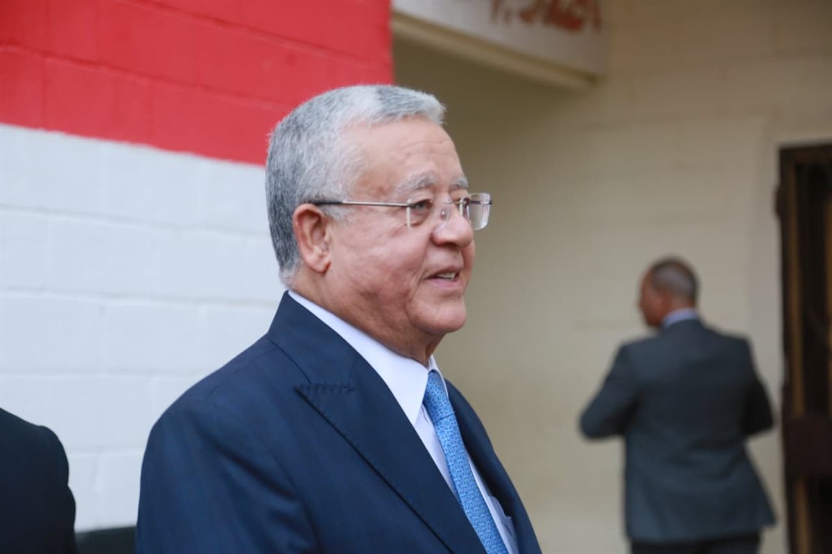 حنفي جبالي يدلي بصوته في انتخابات مجلس النواب