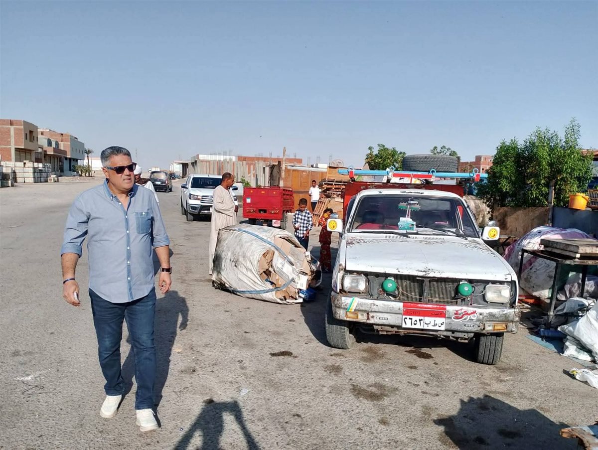 جانب من حملة رئيس حي جنوب الغردقة 