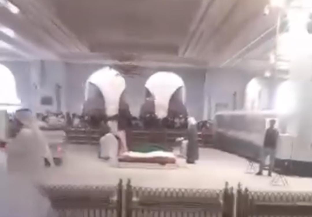 جنازة مهندس بنها وزوجته وطفلهما الرضيع