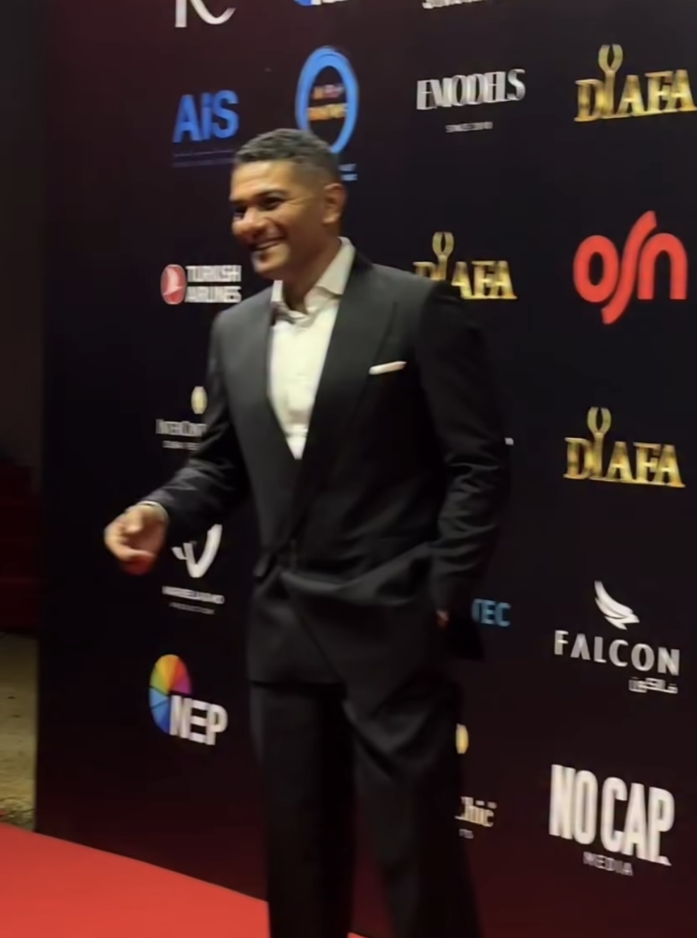 توافد نجوم الفن على ريد كاربت مهرجان ضيافة