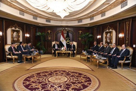 <strong>اللواء محمود توفيق يستقبل وزير الداخلية الجزائري</strong>