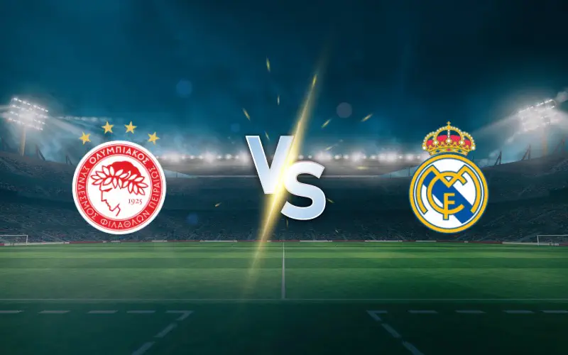 مباراة ريال مدريد وأولمبياكوس