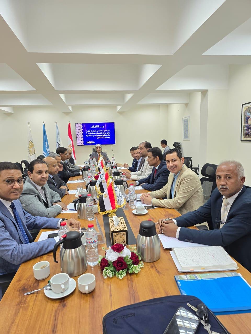 اجتماع مجلس جامعة الأقصر