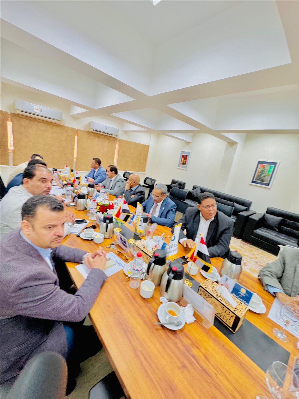 اجتماع مجلس جامعة الأقصر