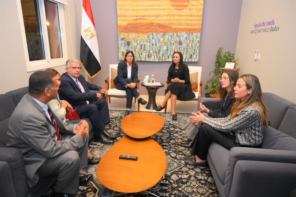 وزيرة التضامن الاجتماعي تتفقد مؤسسة الحمل الصغير بمدينة العبور