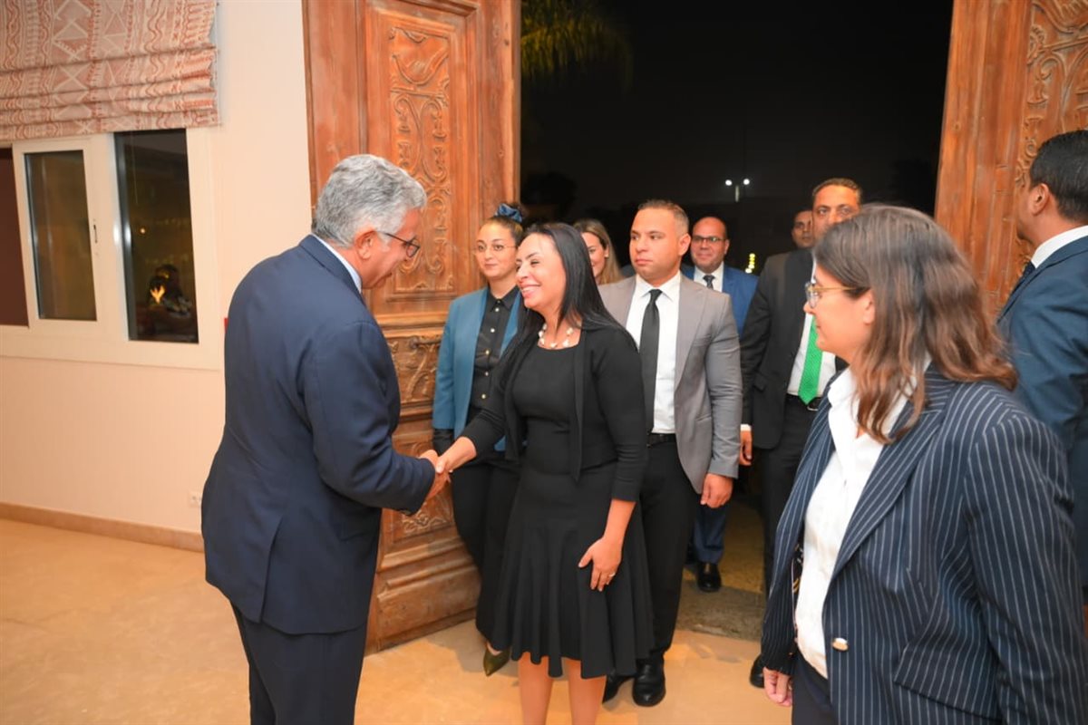 وزيرة التضامن الاجتماعي تتفقد مؤسسة الحمل الصغير بمدينة العبور