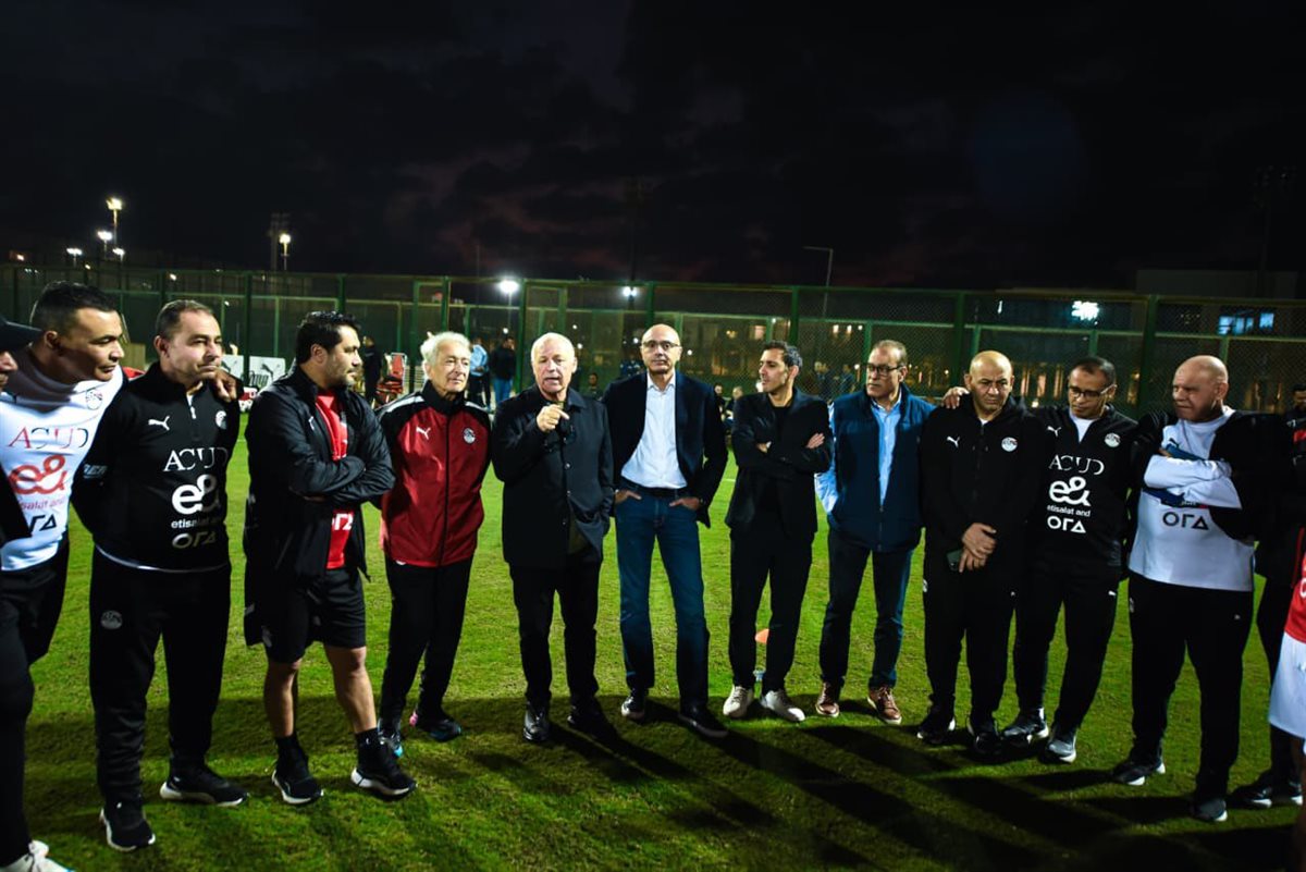 <strong>هاني أبو ريدة يوجه رسائل دعم لمنتخب مصر قبل انطلاق منافسات كأس العرب</strong>