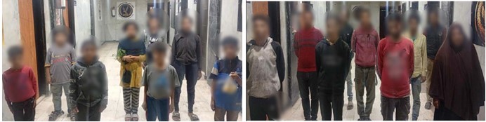 استغلال الأطفال الأحداث في أعمال التسول واستجداء المارة