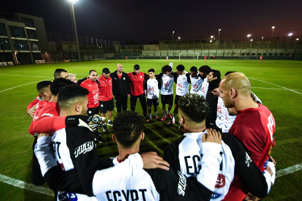 منتخب مصر الثاني يختتم تدريباته لكأس العرب قبل السفر إلى قطر