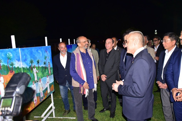 محافظ الأقصر ووزير الثقافة