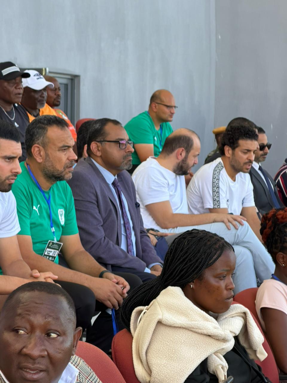 بعثة بيراميدز في زامبيا تتابع مباراة المصري وزيسكو من المدرجات لدعم الفريق البورسعيدي <br>