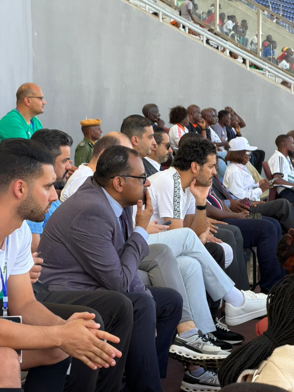 بعثة بيراميدز في زامبيا تتابع مباراة المصري وزيسكو من المدرجات لدعم الفريق البورسعيدي <br>