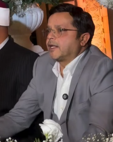 <strong>عقد قران ابنة محمد هنيدي</strong>