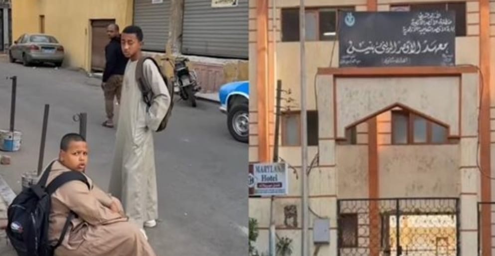 الطالبان كما ظهرا في الفيديو