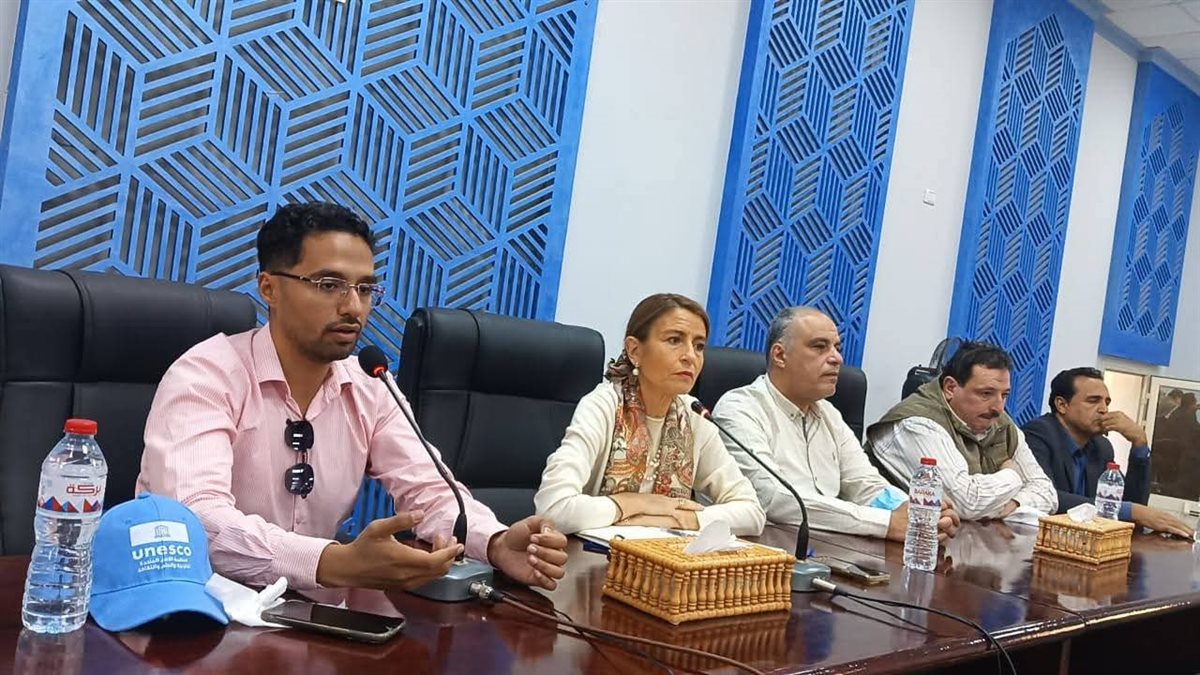 الدكتورة نوريا سانز المدير الإقليمي لمكتب مصر