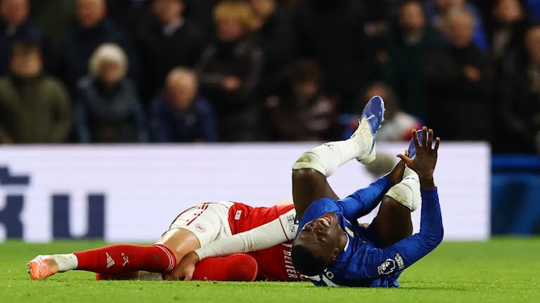 <strong>مباراة أرسنال وتشيلسي في الدوري الإنجليزي</strong>