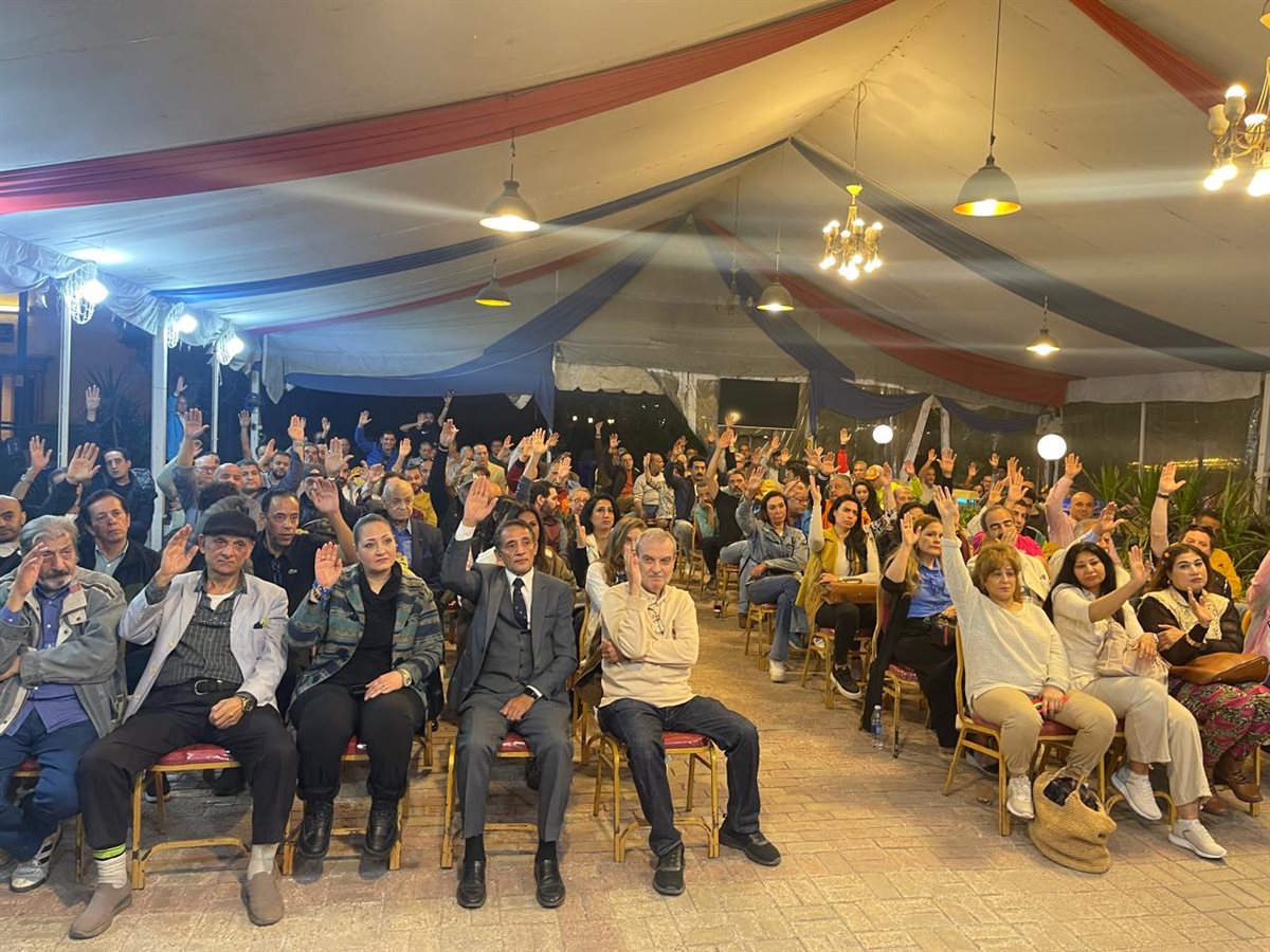 الجمعية العمومية توافق على تغيير لائحة نقابة المهن التمثيلية