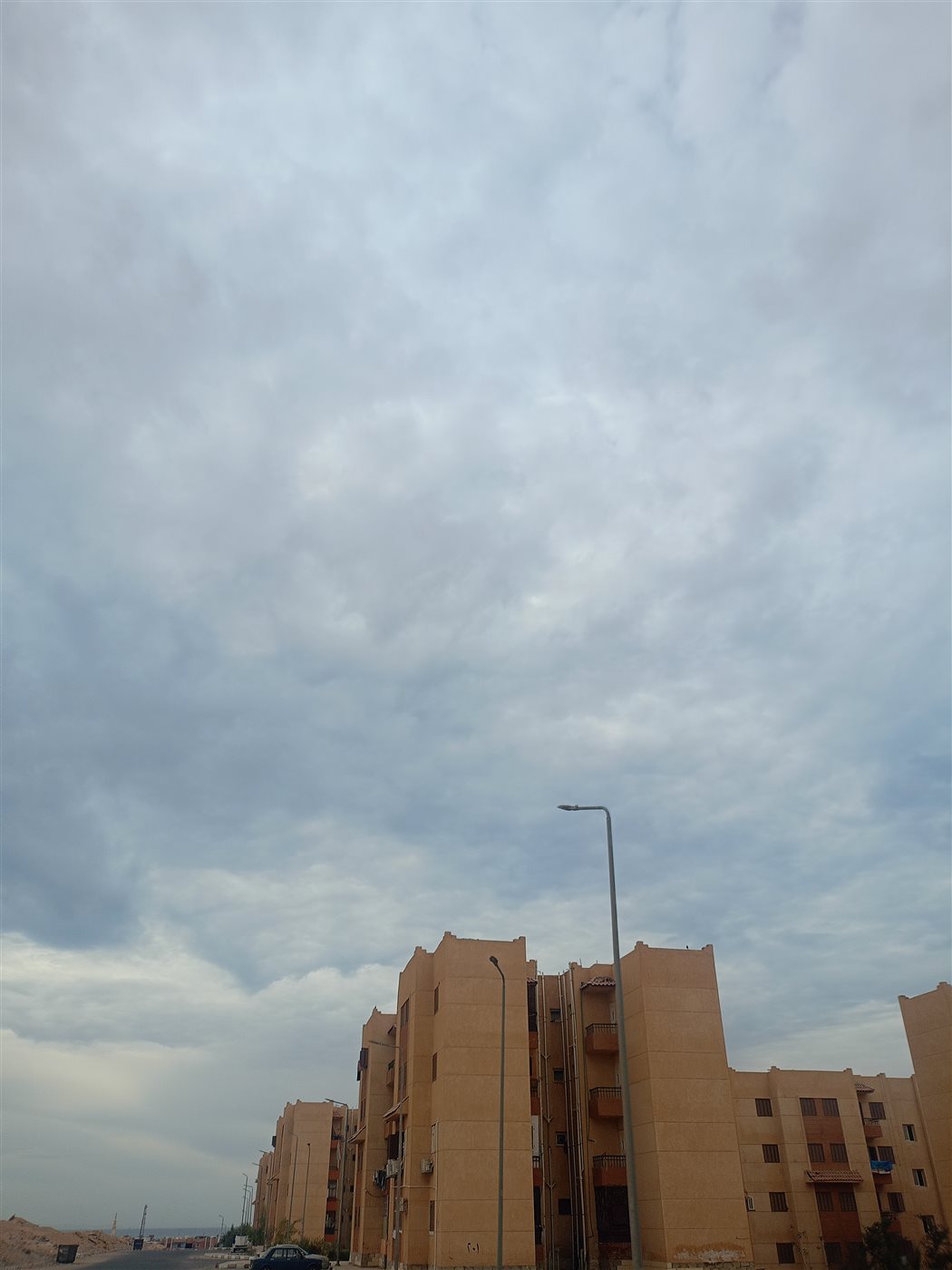 سحب ركامية تغطي مدن جنوب سيناء 