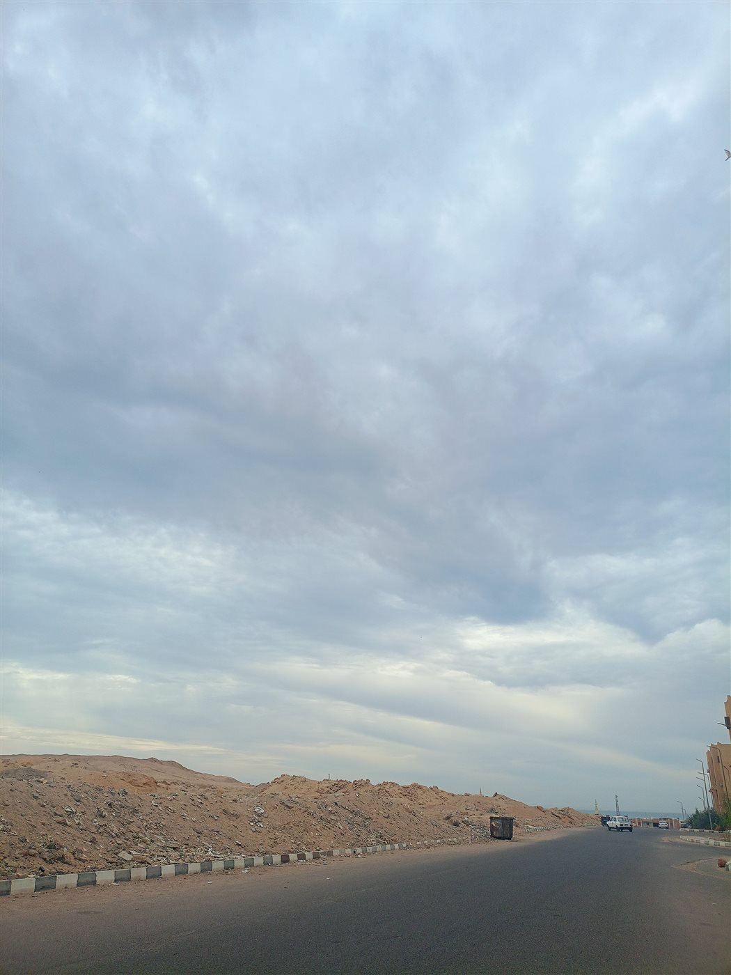 سحب ركامية تغطي مدن جنوب سيناء 