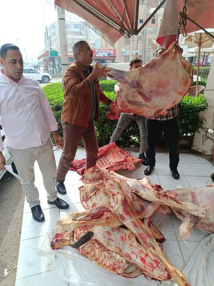 الزراعة تضبط لحوم غير صالحة