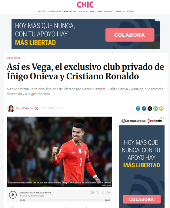 <strong>النشرة الإسبانية Libertad Digital </strong>