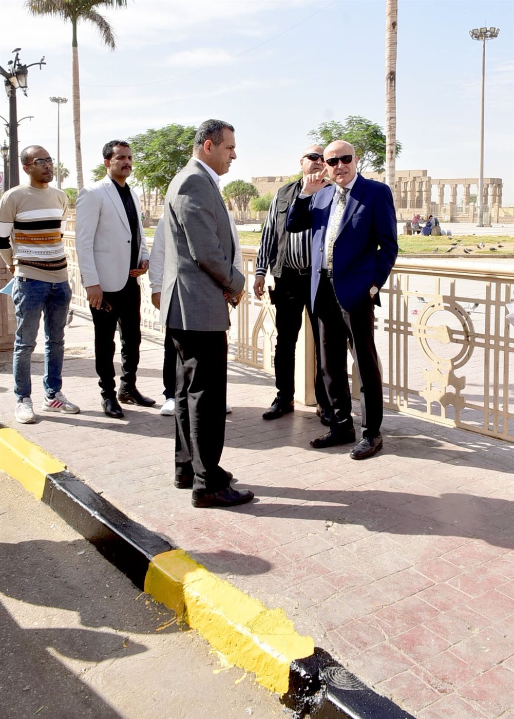 محافظ الأقصر وجولة تفقدية 