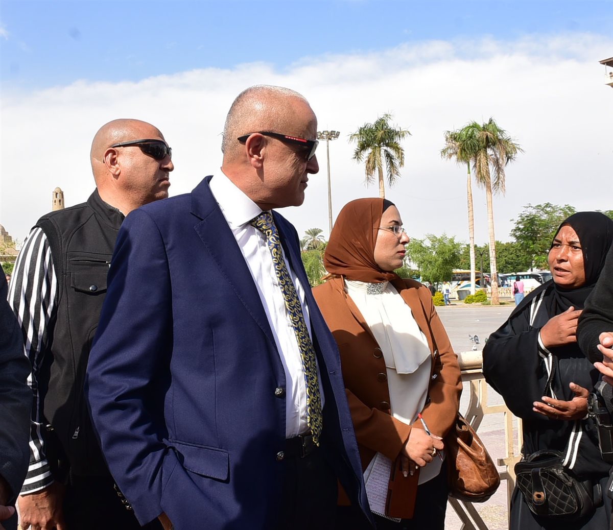 محافظ الأقصر وجولة تفقدية 