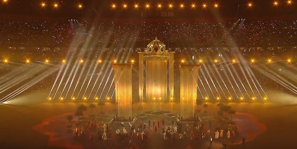 <strong>حفل افتتاح مذهل لـ بطولة كأس العرب 2025 في قطر</strong>