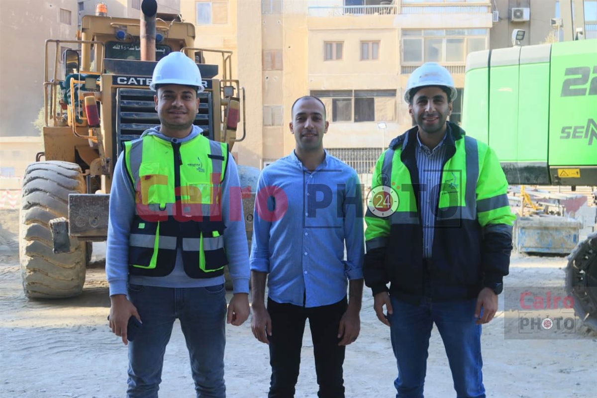 محرر القاهرة 24 مع مدير مشروع محطة مترو النصر 