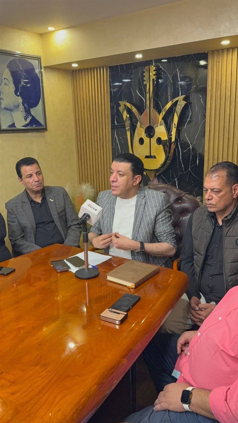 بحضور جميع الأعضاء مصطفى كامل يكشف آخر تطورات أزمات نقابة المهن الموسيقية