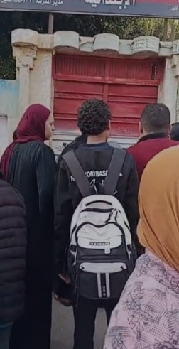 جانب من الفيديو المتداول 