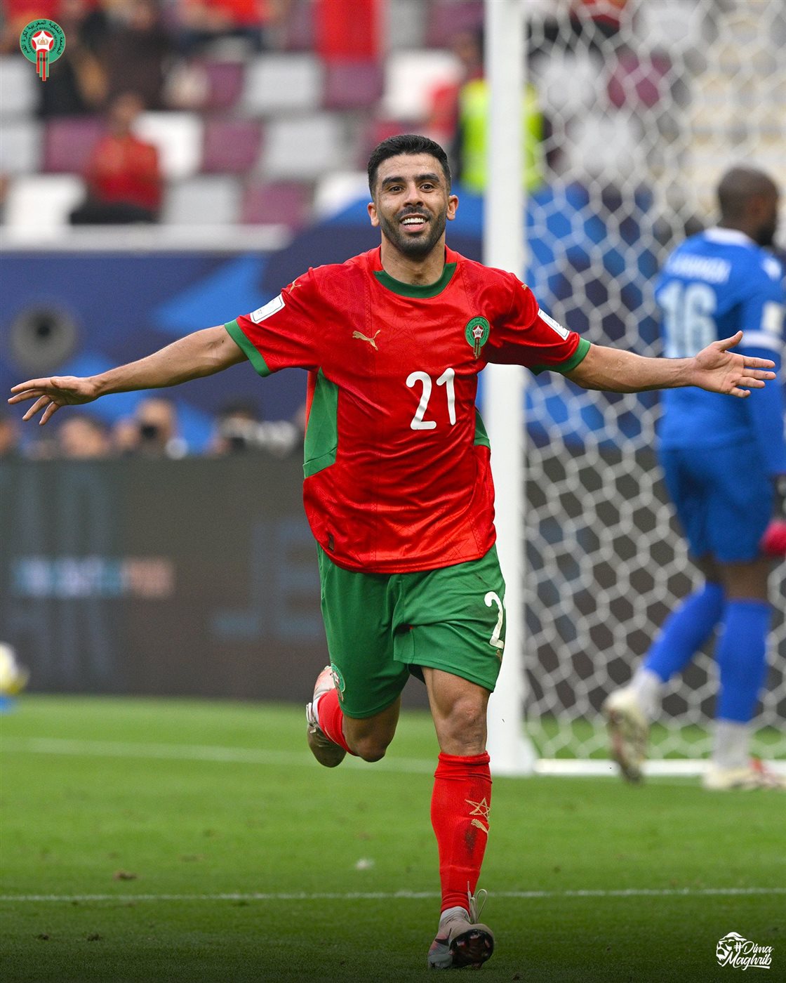 مباراة المغرب وجزر القمر في كأس العرب 2025 قطر