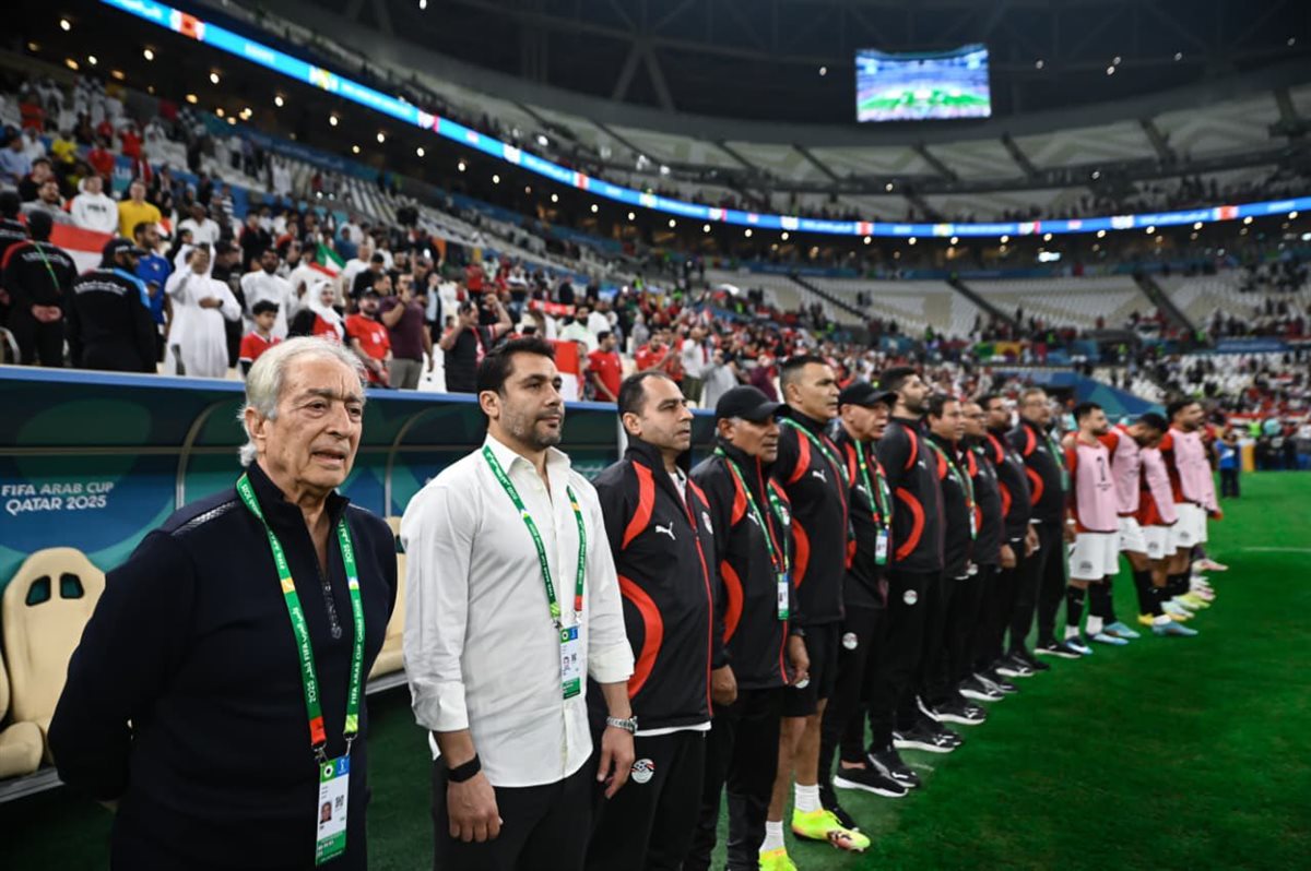 لقطات من مباراة مصر والكويت