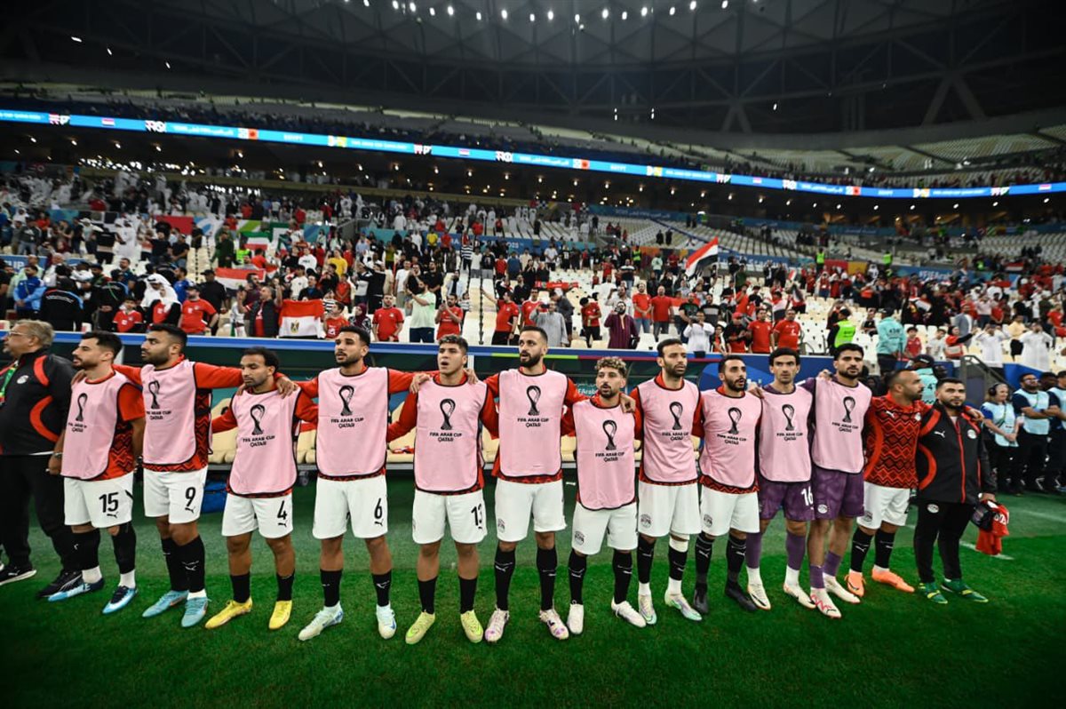 لقطات من مباراة مصر والكويت