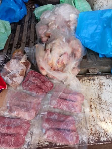 ضبط كميات كبيرة من اللحوم في المنوفية